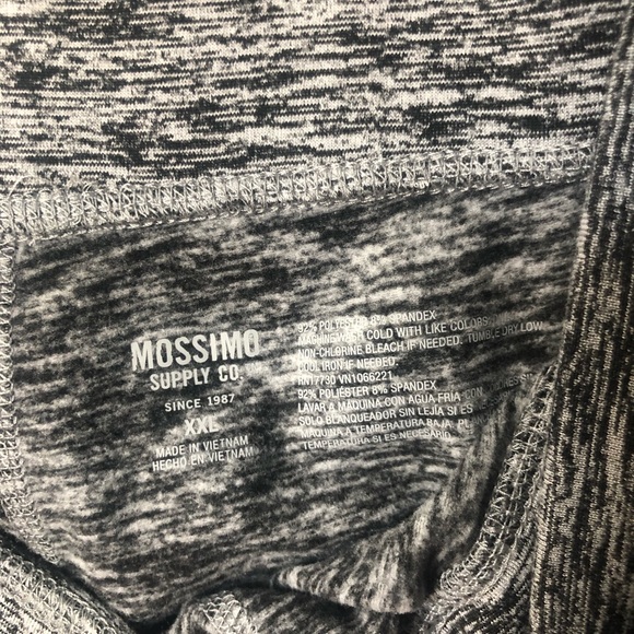 Mossimo Ballet Tie-Up Gray Leggings - XXL - Picture 3 of 4